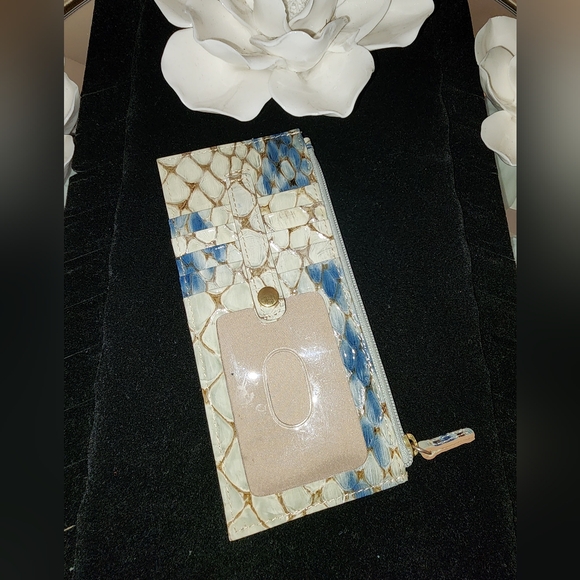 Brahmin Glacier Carlisle CC Wallet RARE - Picture 3 of 3